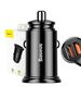 Baseus Baseus Circular Car Charger 2xUSB QC3.0 5A 30W (Black) 017493  CCALL-YD01 έως και 12 άτοκες δόσεις 6953156286511