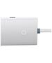 Baseus Baseus Lite Series Hub 4in1 USB-C to 4x USB 3.0 + USB-C, 25cm (White) 033099  WKQX030302 έως και 12 άτοκες δόσεις 6932172606251