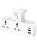 LDNIO LDNIO SC2311 Power Strip with 2 AC Outlets, 2USB, USB-C, 2500W with Night Light, EU/US (White) 043121  SC2311 έως και 12 άτοκες δόσεις 6933138691540