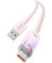 Baseus Quick Charge USB-C Baseus  6A, 1m (Pink) 050380  CATS010404 έως και 12 άτοκες δόσεις 6932172629151