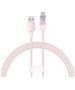 Baseus Quick Charge USB-C Baseus  6A, 1m (Pink) 050380  CATS010404 έως και 12 άτοκες δόσεις 6932172629151