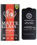 Tempered glass 6D matte for iPhone XS Max / 11 Pro Max black frame