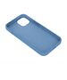 Solid Silicon case for iPhone X / XS light blue