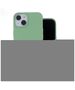 Solid Silicon case for iPhone 13 6,1&quot; light green