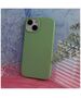 Solid Silicon case for iPhone 13 6,1&quot; light green