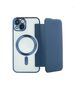 Smart Chrome Mag case for iPhone 15 Pro Max 6,7&quot; navy blue