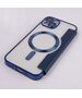 Smart Chrome Mag case for iPhone 15 Pro Max 6,7&quot; navy blue