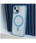 Satin Clear Mag case for iPhone 13 Pro 6,1&quot; blue