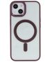 Satin Clear Mag case for iPhone 11 purple