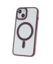 Satin Clear Mag case for iPhone 11 purple