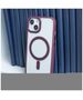 Satin Clear Mag case for iPhone 11 purple