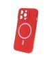 Silicon Mag case for iPhone 15 Pro Max 6,7&quot; red