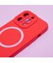 Silicon Mag case for iPhone 15 Pro Max 6,7&quot; red