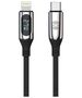 Forever LCD cable USB-C - Lightning 1,0 m 27W black