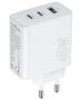 Maxlife MXTC-07-45ACC PD QC charger 2x USB-C 1x USB 45W white