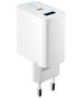 Forever TC-06-33AC GaN PD QC charger 1x USB-C 1x USB 33W white