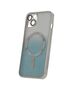 Glitter Chrome Mag for iPhone 12 Pro 6,1&quot; silver gradient