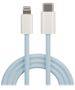 Maxlife MXUC-06 cable USB-C - Lightning 1,0 m 20W blue nylon