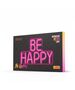 Neon PLEXI LED BE HAPPY pink NNE10 Neolia