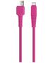 Setty cable USB - USB-C 1,5 m 2A KSA-C-1.526 pink