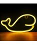 Neon LED Light WHALE warm white Bat + USB FLNEO9 Forever Light