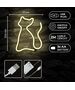 Neon LED Light CAT warm white Bat + USB FLNEO3 Forever Light