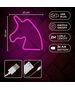 Neon LED Light UNICORN pink Bat + USB FLNEO1 Forever Light