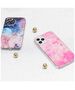 Gold Glam case for Motorola Moto E30 / E40 / E20S pink