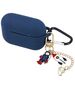 Case for Airpods 3 dark blue with pendant