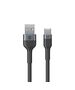 Forever Flexible cable USB - USB-C 1,0 m 3A black