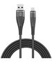 Forever Shark cable USB - microUSB 1,0 m 2A black