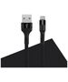 Maxlife MXUC-01 cable USB - USB-C 1,0 m 2A black nylon