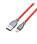 Forever Tornado cable USB - Lightning 1,0 m 3A red