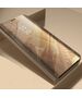 Smart Clear View Case for Samsung Galaxy S23 FE gold