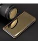 Smart Clear View Case for Samsung Galaxy S23 FE gold