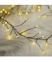 String Light GREEN TWIG CLF-01 600LED yellow 6m + 5m cable Forever Light