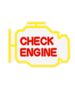 Neon PLEXI LED CHECK ENGINE yellow red NNE21 Neolia