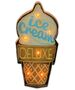 RETRO Metal Sign LED Ice Cream Forever Light