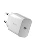 Devia wall charger Smart PD 20W 1x USB-C white + Lightning - USB-C cable V2