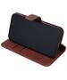 Smart Velvet case for Motorola Moto E13 brown