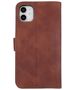 Smart Velvet case for Motorola Moto E13 brown