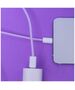 Maxlife MXUC-06 cable USB-C - Lightning 1,0 m 20W purple nylon