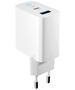 Forever TC-06-20AC PD QC charger 1x USB-C 1x USB 20W white