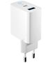 Forever TC-06-65AC GaN PD QC charger 1x USB-C 1x USB 65W white