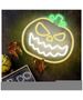 Neon PLEXI LED ANGRY PUMPKIN yellow white FPNE14 Forever Light