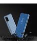 Smart Clear View case for Samsung Galaxy S21 FE 5G blue