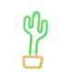 Neon LED Light CACTUS orange green Bat + USB FLNEO2 Forever Light