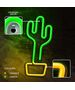 Neon LED Light CACTUS orange green Bat + USB FLNEO2 Forever Light