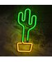 Neon LED Light CACTUS orange green Bat + USB FLNEO2 Forever Light