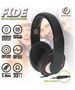 Rebeltec wired headphones Fide black